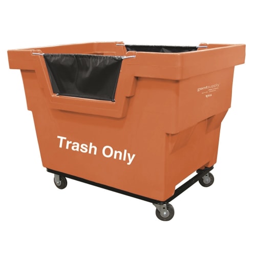 Royal Basket 26.5 cu ft. Mail Truck, Trash, Orange
